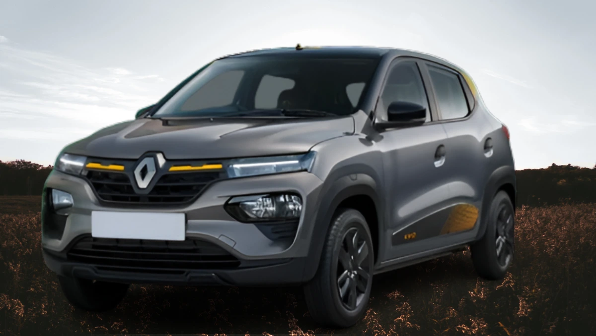 Renault Kwid 10th Anniversary Edition dual-tone Fiery Red with black roof