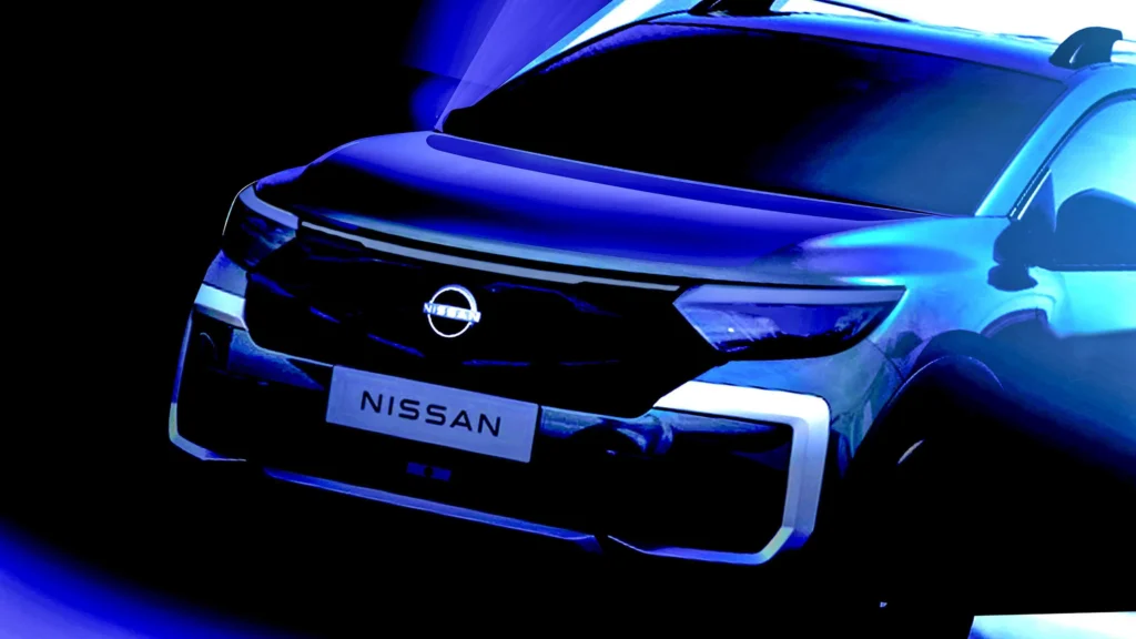 Nissan entry-level MPV India 2026 launch teaser image