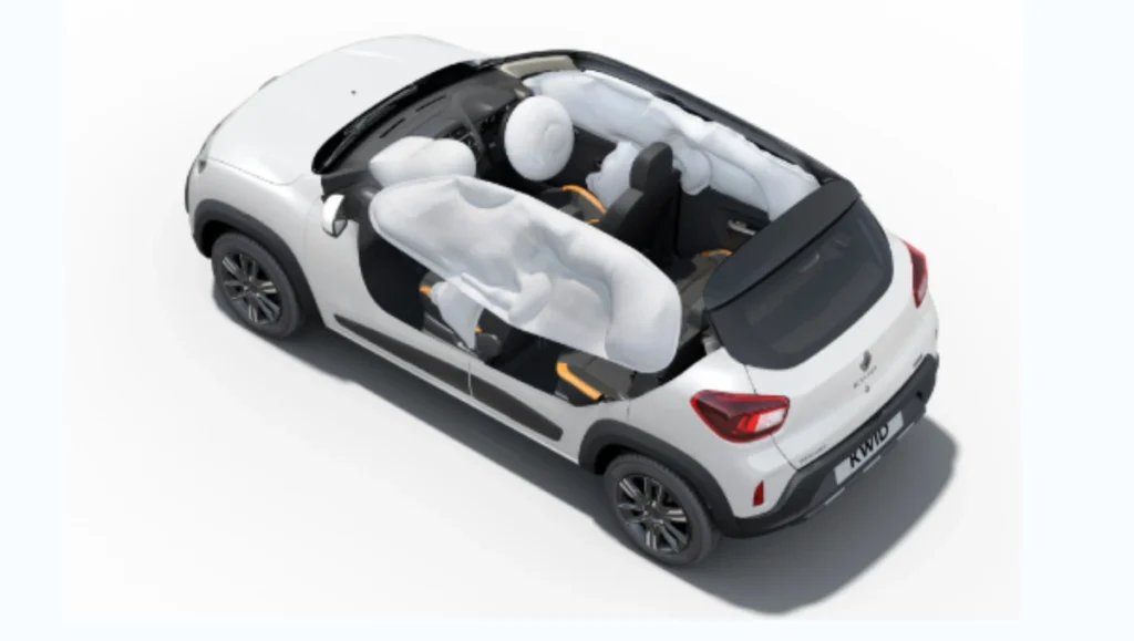 Renault Kwid Climber 6 airbags and ESP safety features