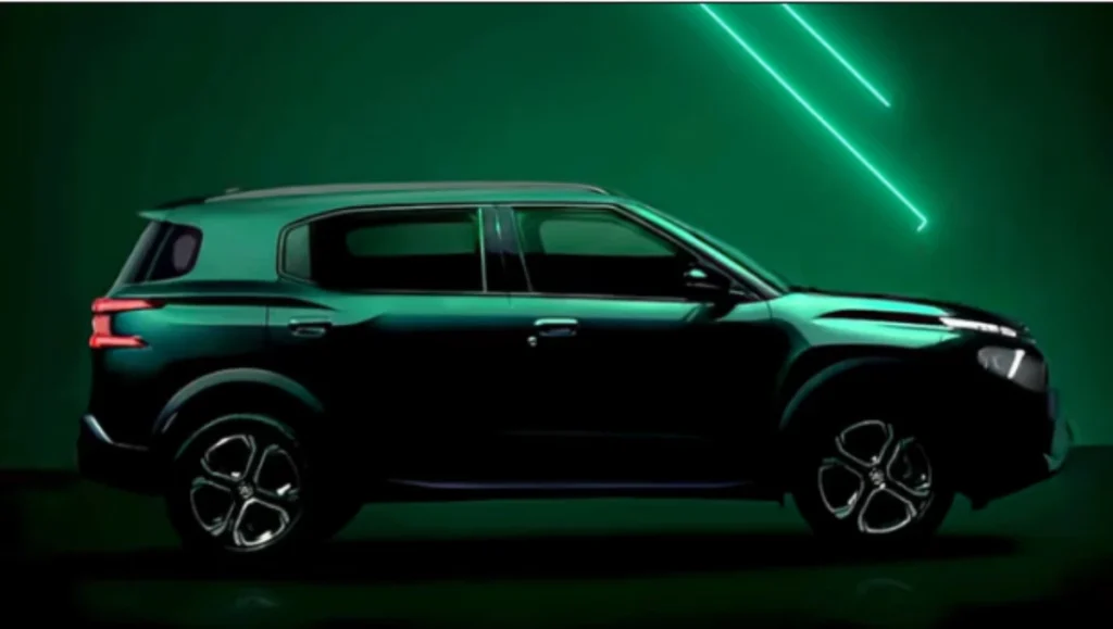 Citroen Aircross X teaser image ahead of India launch