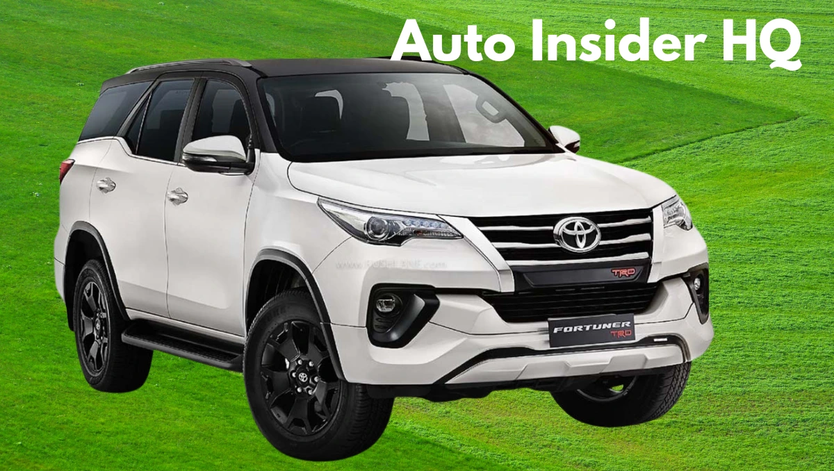 Toyota Fortuner TRD front view – GST 2.0 price drop India September 2025