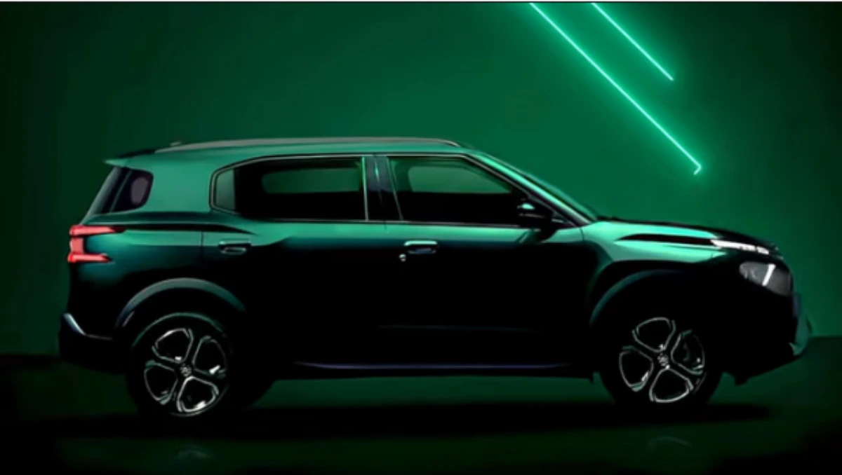 Citroen Aircross X teaser image ahead of India launch
