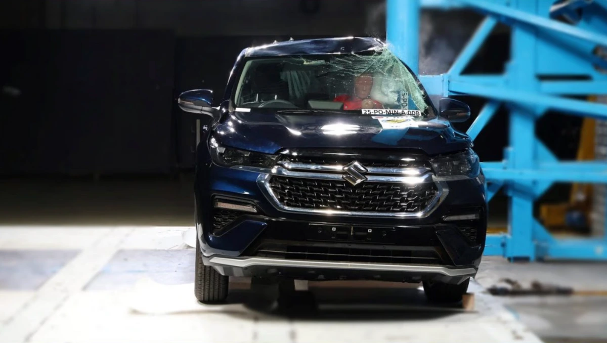 Maruti Suzuki Invicto scores 5-star Bharat NCAP safety rating