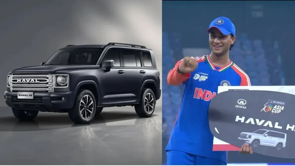 Abhishek Sharma wins Player of the Tournament at Asia Cup 2025, awarded a Haval H9 SUV