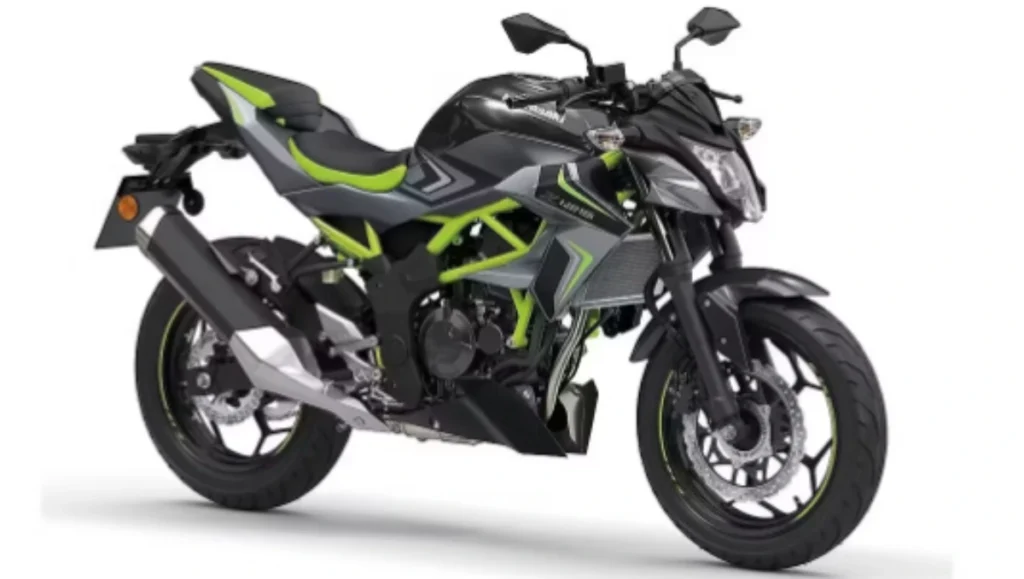 2026 Kawasaki Z125 naked streetfighter motorcycle with Sugomi design
