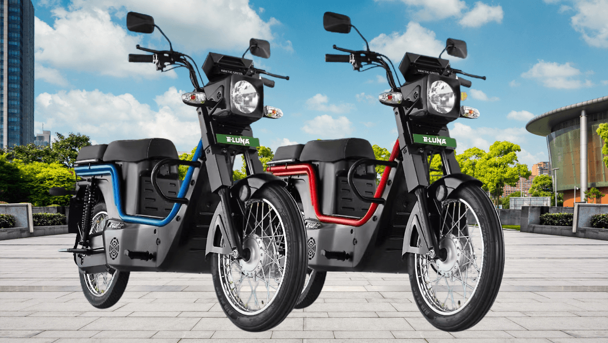 Kinetic Green E-Luna Prime electric moped launched in India with 110 km and 140 km range options