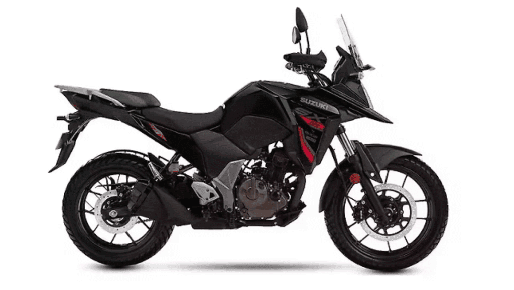 Suzuki V-Strom SX 2025 in Glass Sparkle Black colour option