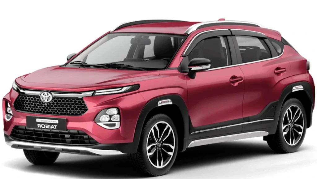 Toyota Urban Cruiser Taisor with digital key feature