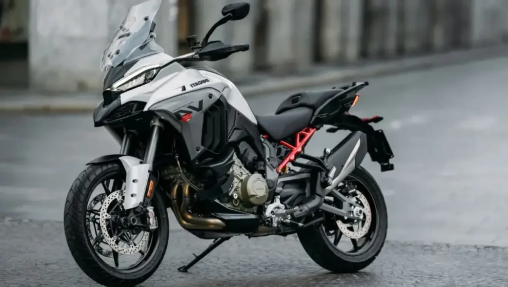 2025 Ducati Multistrada V4 and V4 S adventure touring motorcycles launched in India with advanced radar safety features