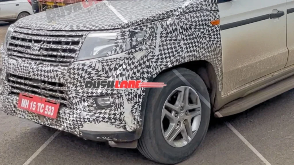 2025 Mahindra Bolero Neo test mule view spied on road