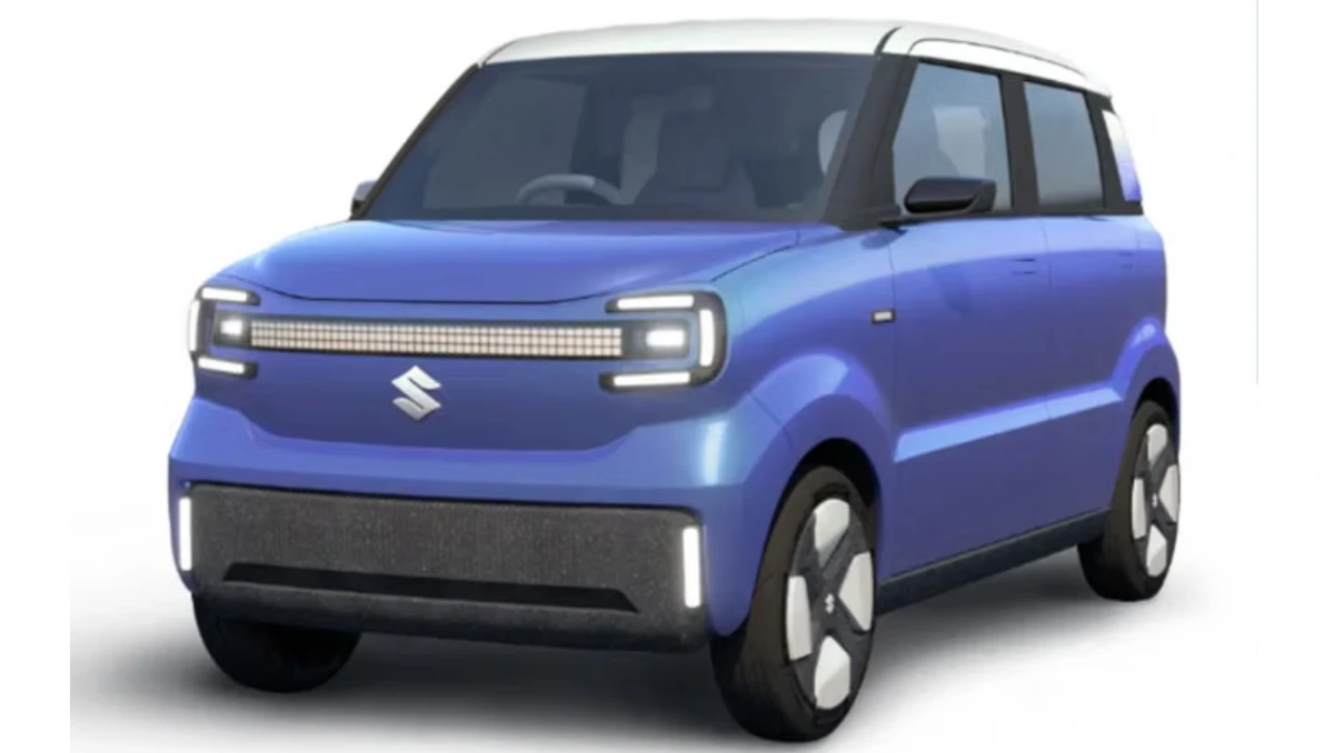 Suzuki Vision e-Sky 2025 compact electric car exterior at Japan Mobility Show