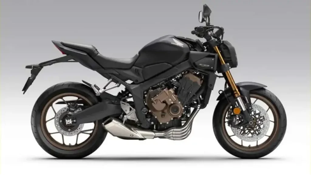 2026 Honda CB650R Matte Gunpowder Black Metallic