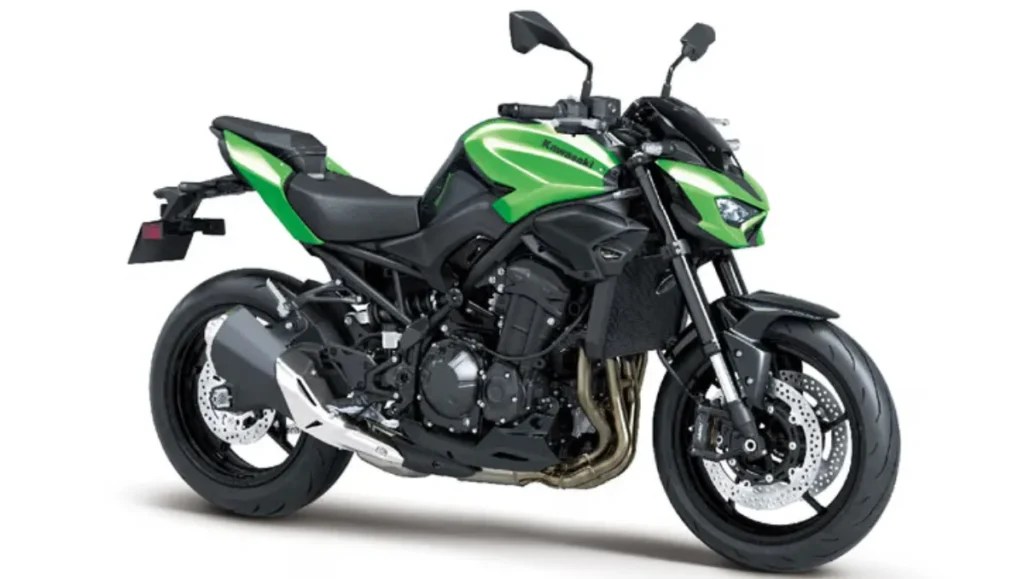 2026 Kawasaki Z900 Candy Lime Green colour