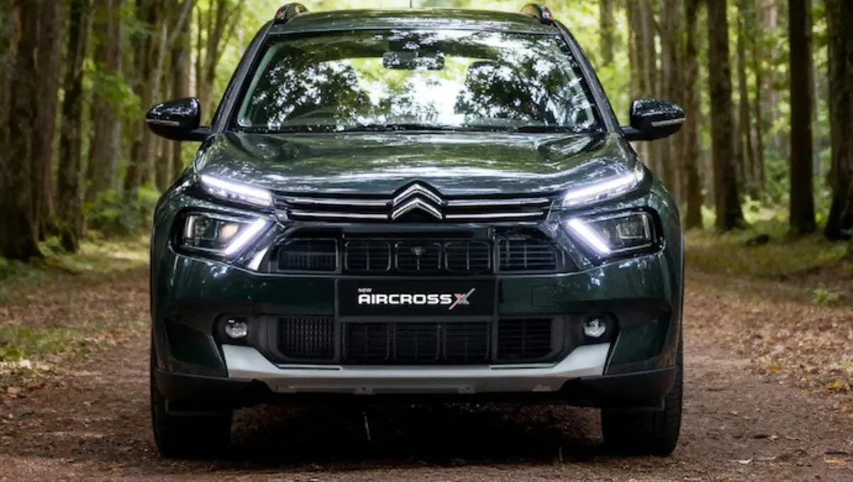 Citroen Aircross X India launch SUV front