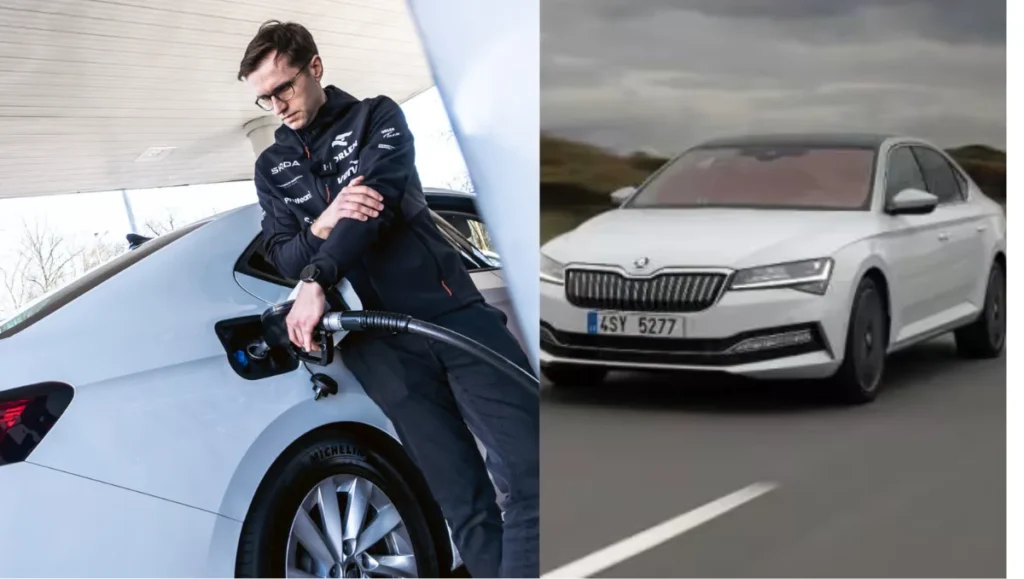 Skoda Superb Guinness World Record for 2.0 TDI achieving 2831 km on one tank