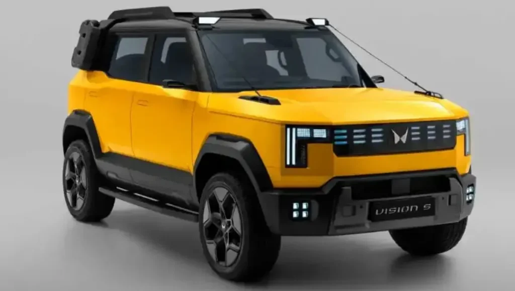 Mahindra Vision.S compact SUV 2027 production version