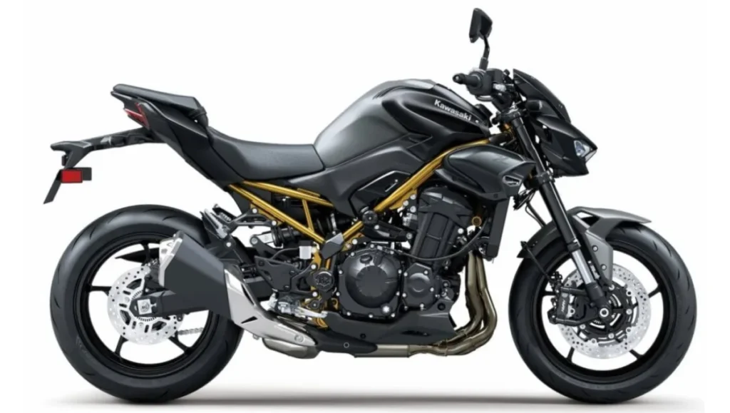 2026 Kawasaki Z900 Metallic Flat Spark Black colour