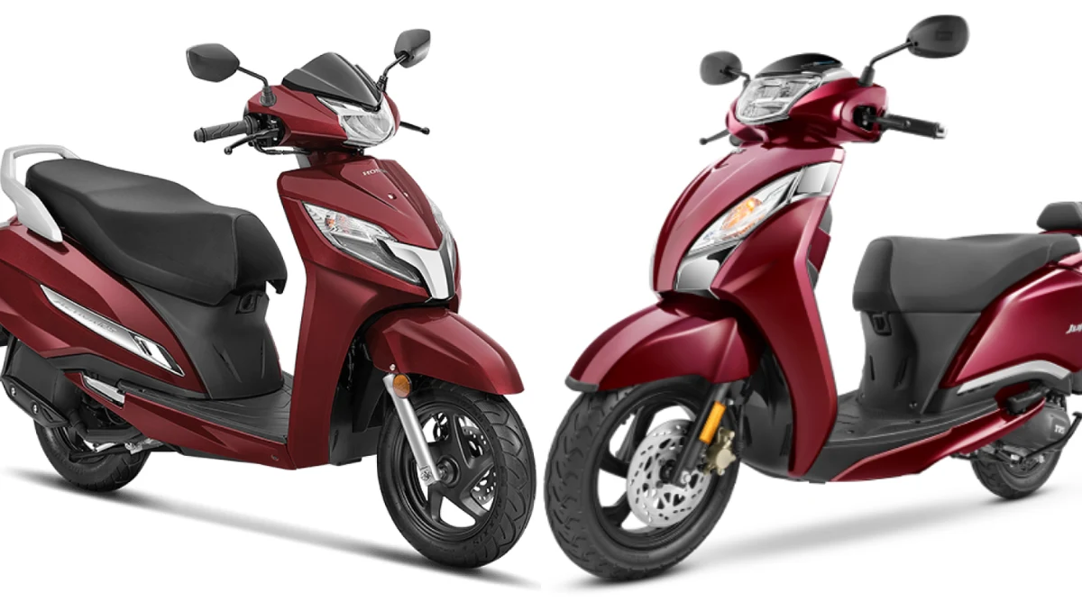Honda Activa 125 vs TVS Jupiter 125 scooter comparison 2025
