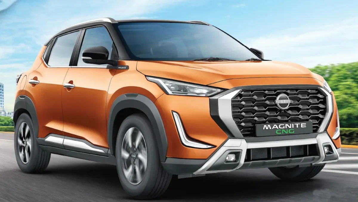 Nissan Magnite AMT CNG kit Launched, installed with integrated fuel lid in India