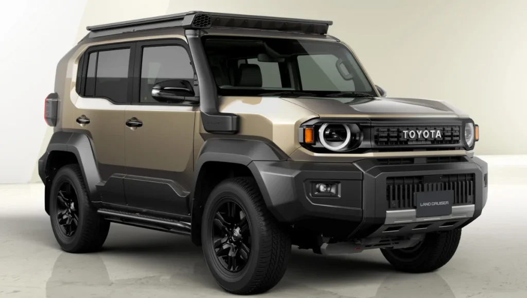 All-new Toyota Land Cruiser FJ revealed at 2025 Japan Mobility Show – compact off-roader with retro-modern design and 2026 launch plans.