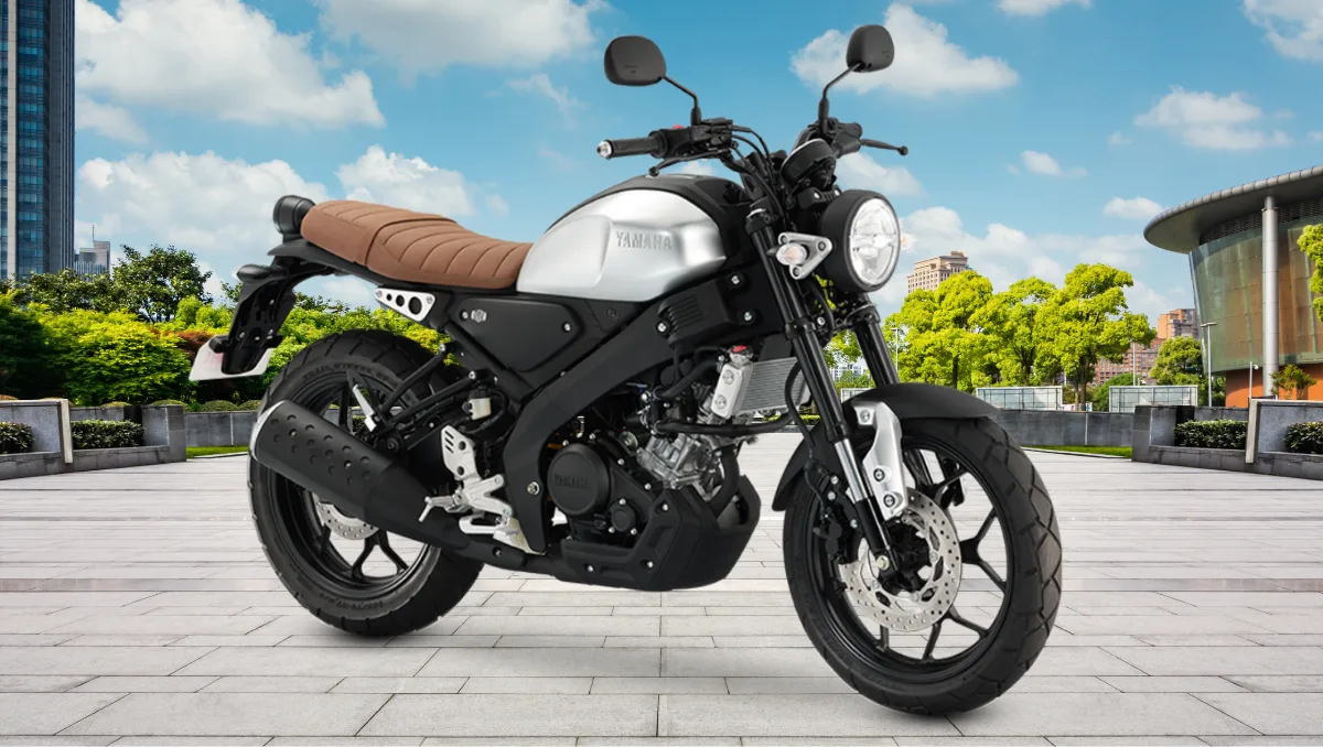 Yamaha XSR 155 India Launch 2025 with round LED headlight and teardrop fuel tank