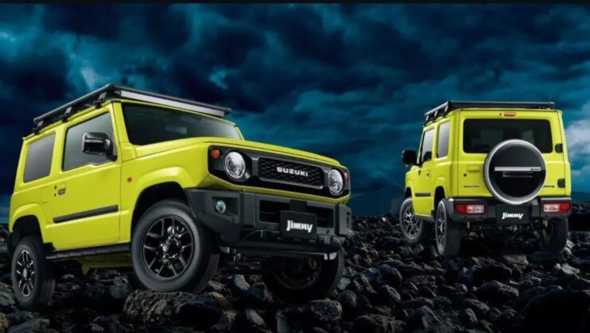 2026 Suzuki Jimny 3-Door with Level 2 ADAS showcased in Japan featuring updated design and advanced safety tech