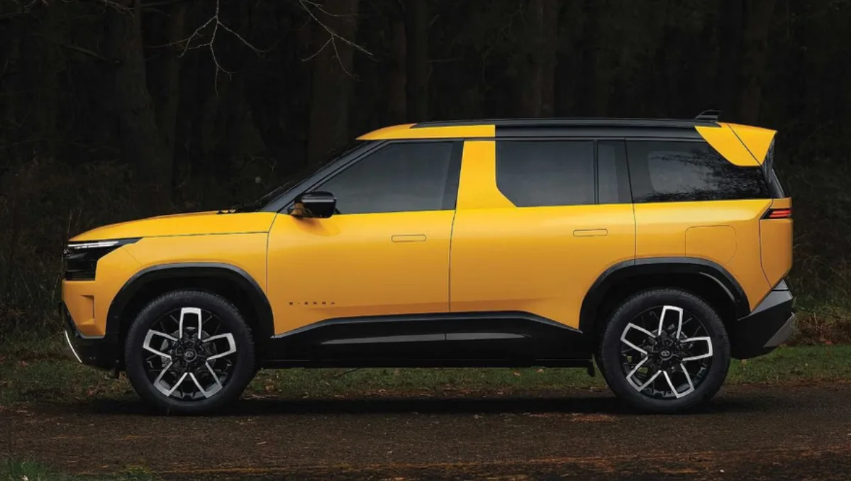 Tata Sierra ICE Launch in November 2025 side view