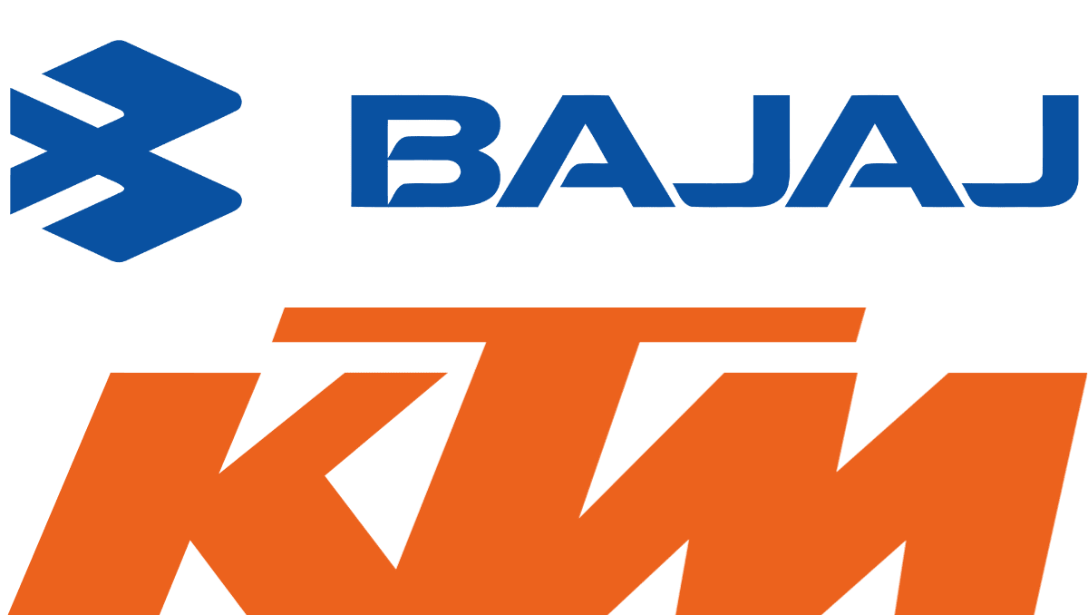 Bajaj and KTM logos symbolizing Bajaj Auto’s takeover of KTM after Bajaj Gets Austrian Nod