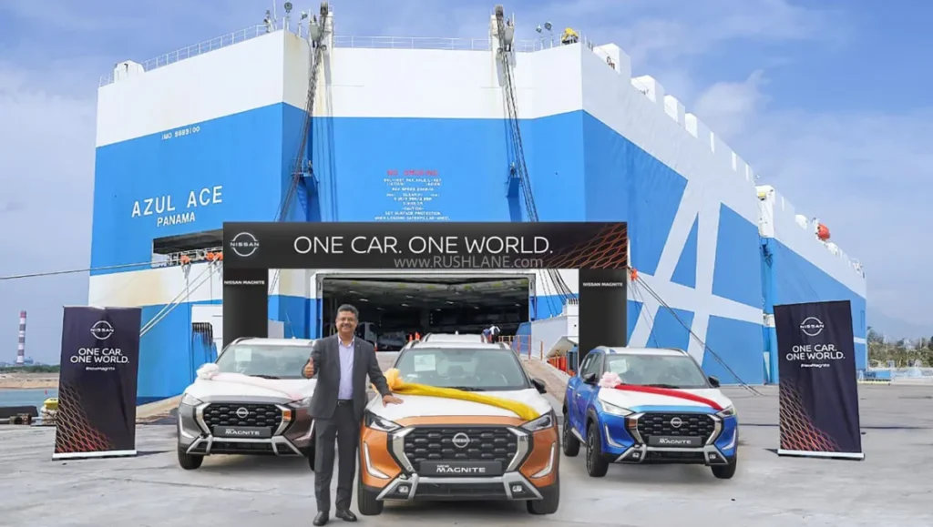 Nissan India Records 1.2 Million Vehicles Exports Milestone
