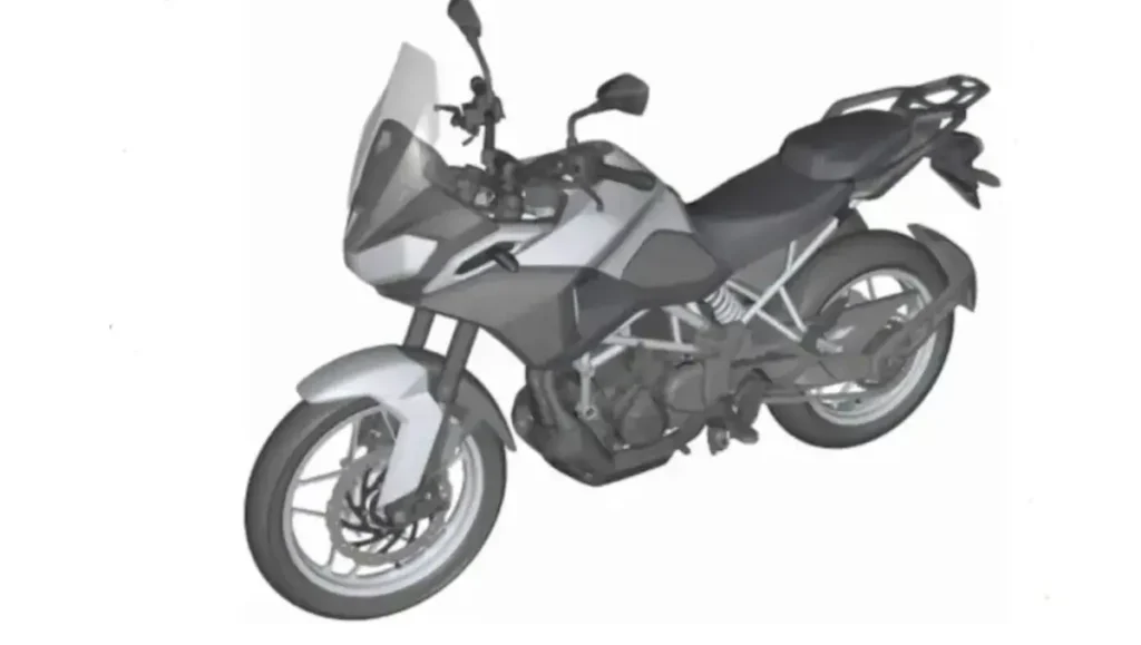 TVS Apache RTX 300 Design Patent Image