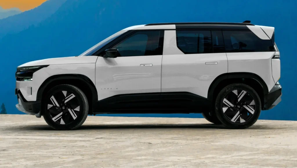 Tata Sierra unique features and colour options in Coorg Clouds silver paint