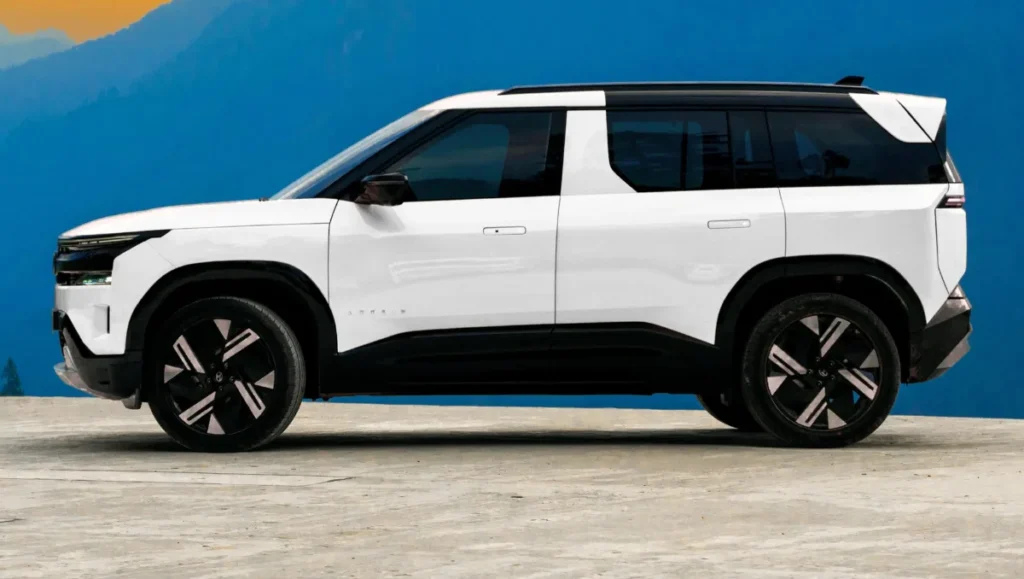 Tata Sierra unique features and colour options in Pristine White body colour