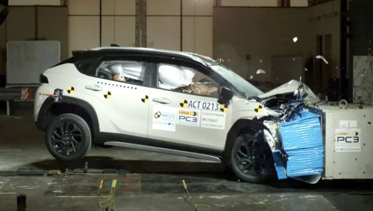 Suzuki Fronx Scores 5 Stars In ASEAN NCAP Crash Tests