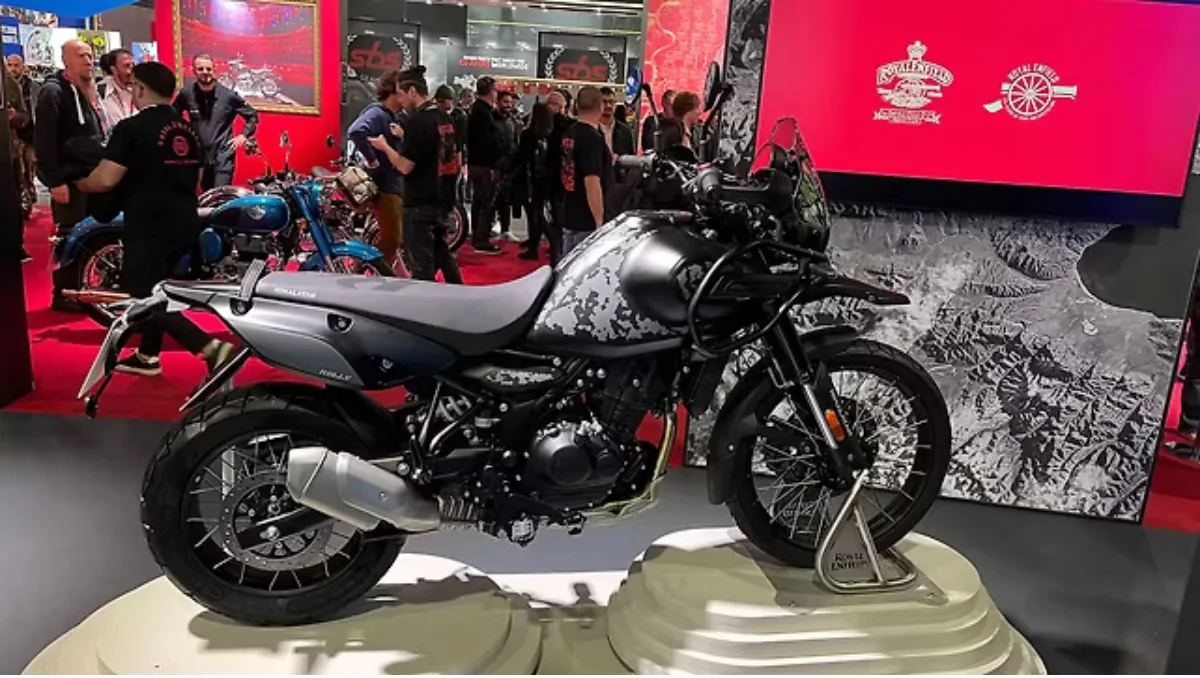 Royal Enfield Himalayan 450 Mana Black Unveiled at EICMA 2025