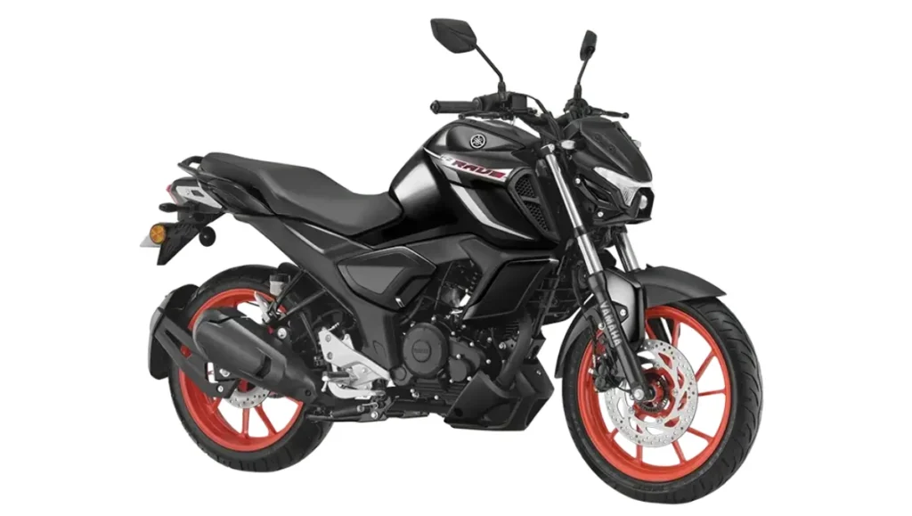 Yamaha FZ Rave Metallic Black Color Option