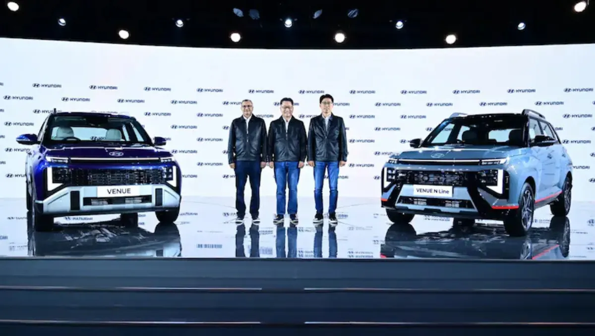New Gen Hyundai Venue Launched in India unveiled at official launch event