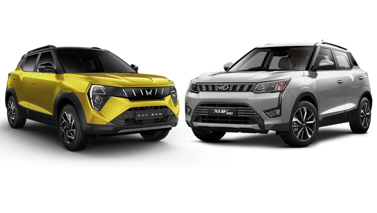 Mahindra XUV 3XO XUV300 sales hits 4 lakh units with side by side compact SUV models