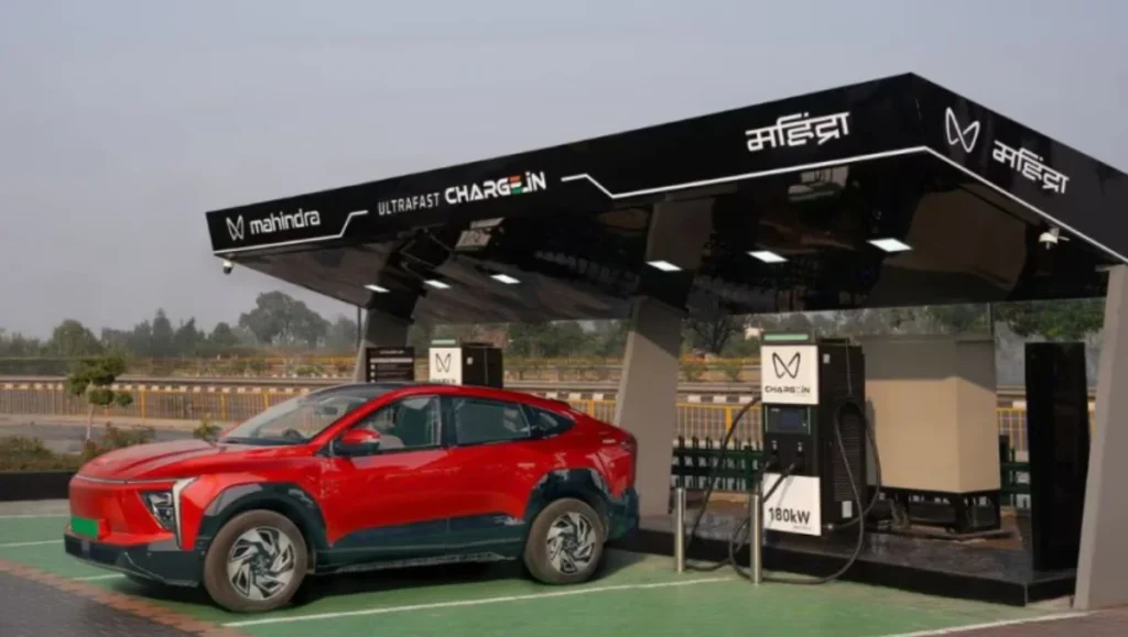 Mahindra launches ultra-fast vehicle charging stations at highway Charge IN network with 180 kW fast charger