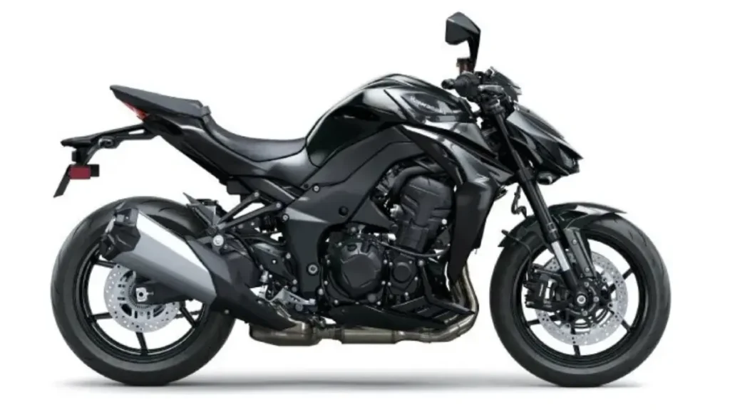 2026 Kawasaki Z1100 Launched in India left side view in black colour