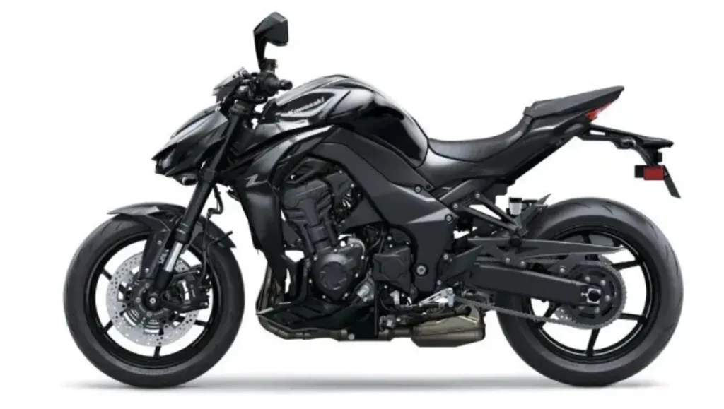 2026 Kawasaki Z1100 Launched in India right side view black streetfighter motorcycle