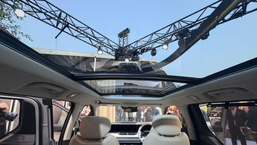 new tata sierra top 10 features panoramic sunroof interior cabin view
