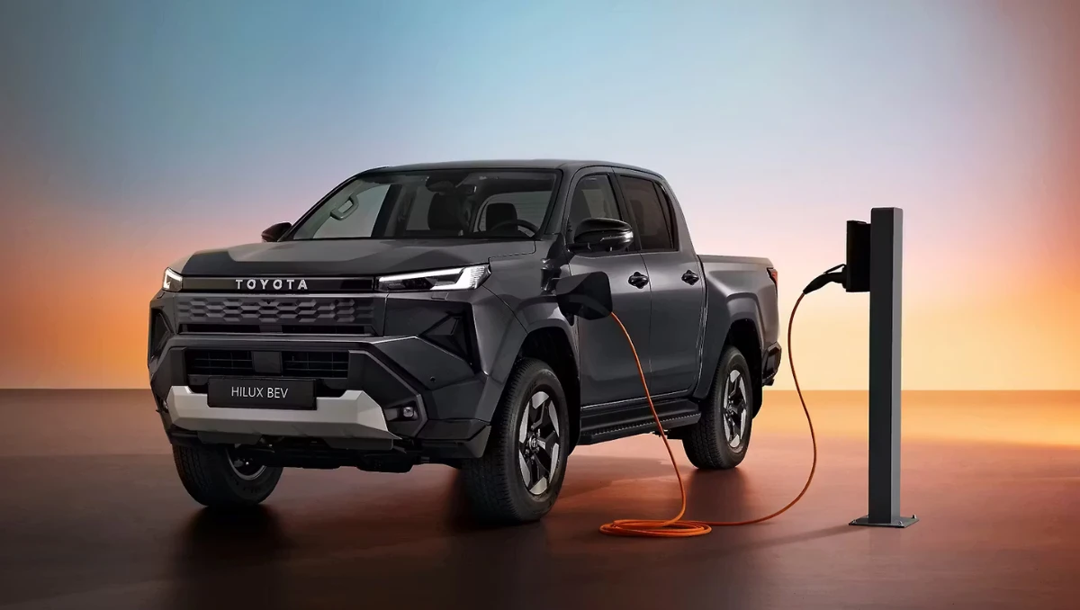 New Toyota Hilux Debuts 2026 showcasing petrol, diesel, hybrid, electric, and hydrogen pickup truck lineup