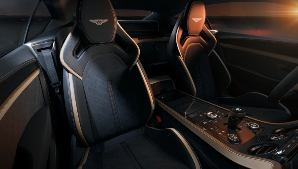 Bentley Reveals Continental GT Supersports cabin with sport bucket seats and luxury interior finish