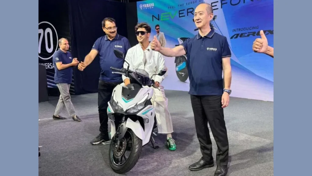Yamaha Aerox E Unveiled In India: A New Chapter in Electric Mobility