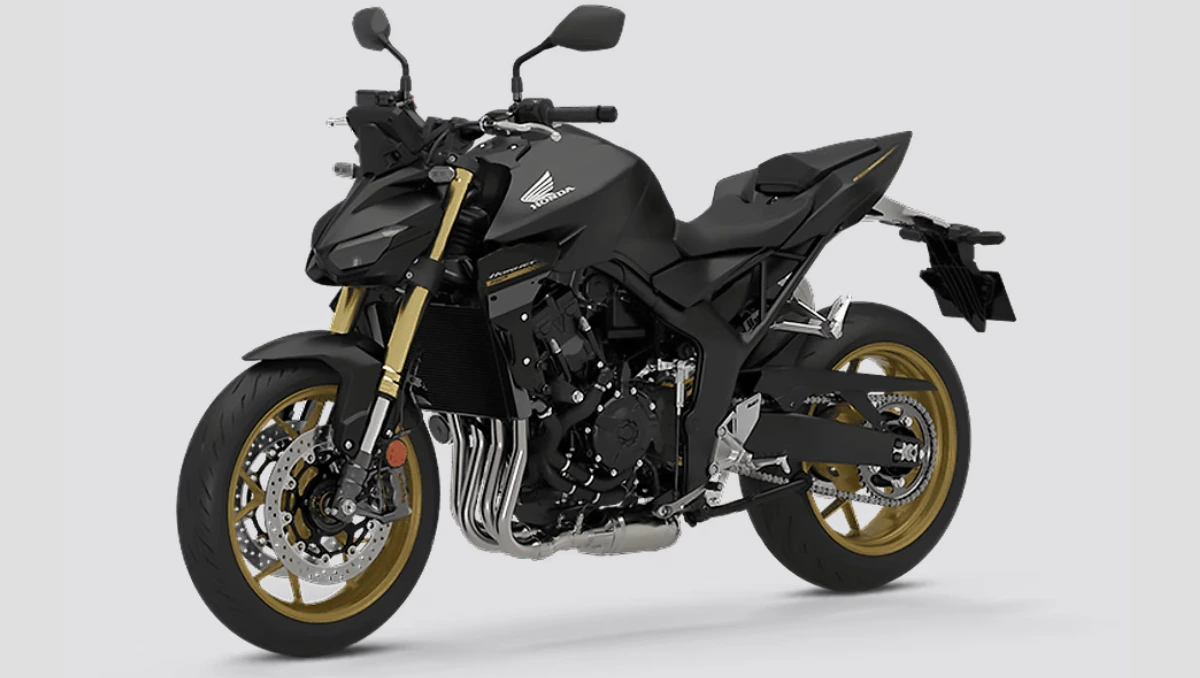 Honda recalls CB1000 Hornet SP Bike official recall image showing the premium litre class motorcycle in black and gold