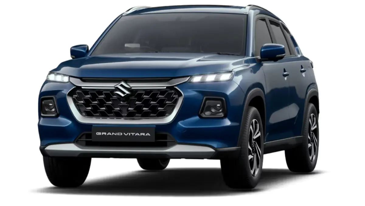 Maruti Suzuki recall Grand Vitara cover image showing Grand Vitara SUV affected by fuel indicator issue