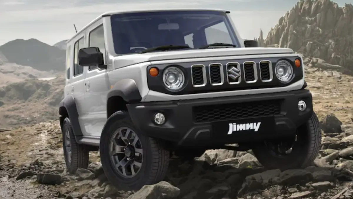 Maruti Jimny on rocky terrain representing Why the Maruti Jimny failed in India analysis
