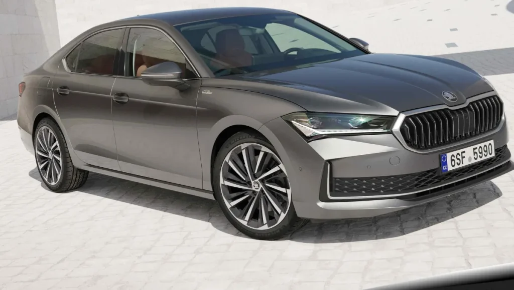 Skoda Superb executive sedan returning as part of upcoming Skoda launches in India in 2026
