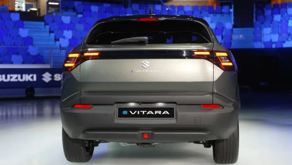 Maruti Suzuki e Vitara Launched in India rear view electric SUV design