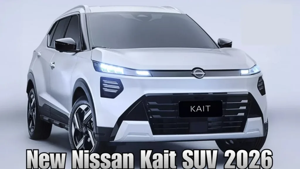 Nissan launches Kait in Brazil cover image showing the new Nissan Kait front view SUV